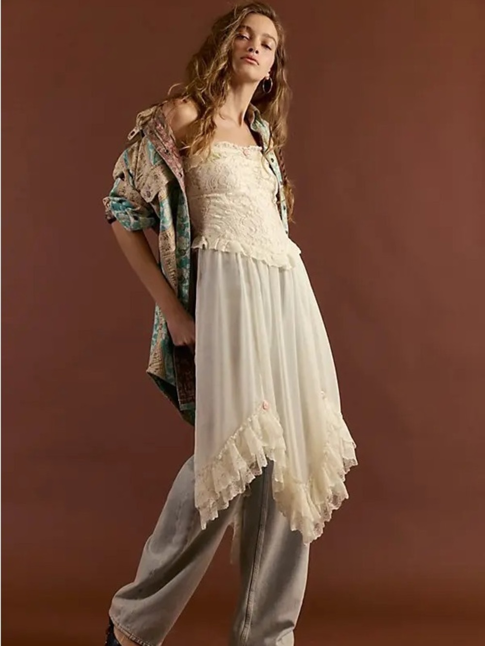 Free people Jocelyn maxi tunic festival season - Picture 9 of 9